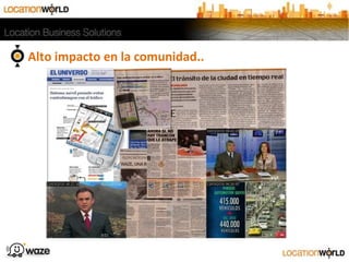 Alto impacto en la comunidad..
 