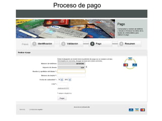 Proceso de pago
 
