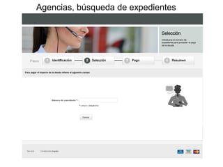 Agencias, búsqueda de expedientes
 