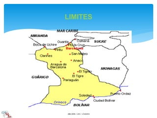 LIMITES
MAR CARIBE
 