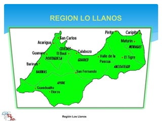 REGION LO LLANOS
Región Los Llanos
 