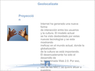 Mostrar nuestro municipio en la red para darlo a concer en todas las consultas que puedan surgir en la red. 