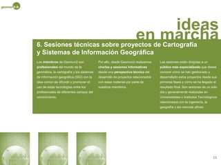 La cartografía multimedia.