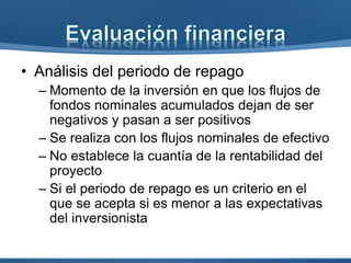 Accionistas % de aportación TMAR Ponderación
Inversionistas
privado
0,5 0,76 0,38
Otras empresas 0,25 0,792 0,198
Banco 0,25 0,35 0,0875
TMAR GLOBAL MIXTA 0,6655
La TMAR del capital total $200.000.000 es del 66.55%
 