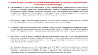 Gestión del Agua y Energía - Seminario Energías Limpias | PPTX