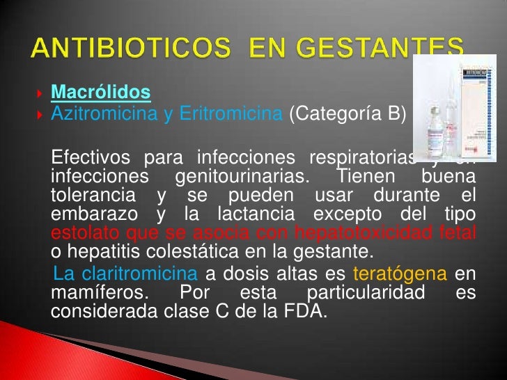 Antibioticos En Ginecologia