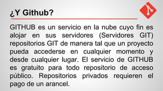 Introducción a GIT | PPTX