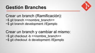Introducción a GIT | PPTX
