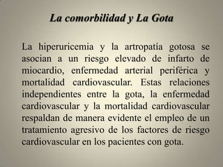 Obesidad: la pérdida de peso se asocia a reducción de los niveles de ácido úrico.