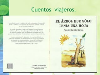 Cuentos viajeros.
 