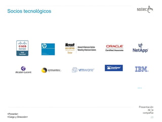 Socios tecnológicos … 