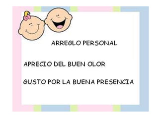 HÁBITOS EN  EDUCACIÓN INFANTIL