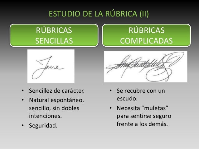 Grafología y firma
