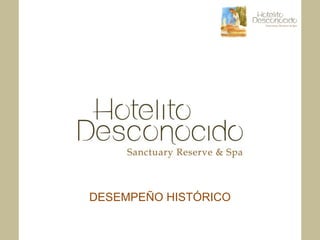 DESEMPEÑO HISTÓRICO
 