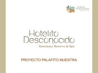 PROYECTO PALAFITO MUESTRA
 