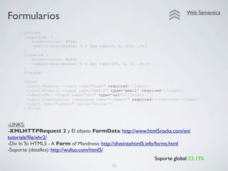 Presentación html5 | KEY