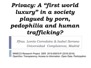 Privacy: A 1st world luxury in a society plagued by porn ...