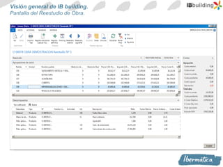 Nib Building IB Building, el ERP mas innovador para la Construccion, basado en ...