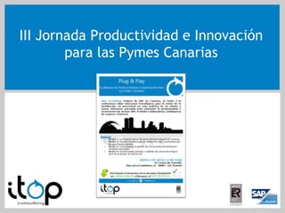III Jornada Productividad e Innovación para las Pymes Canarias 