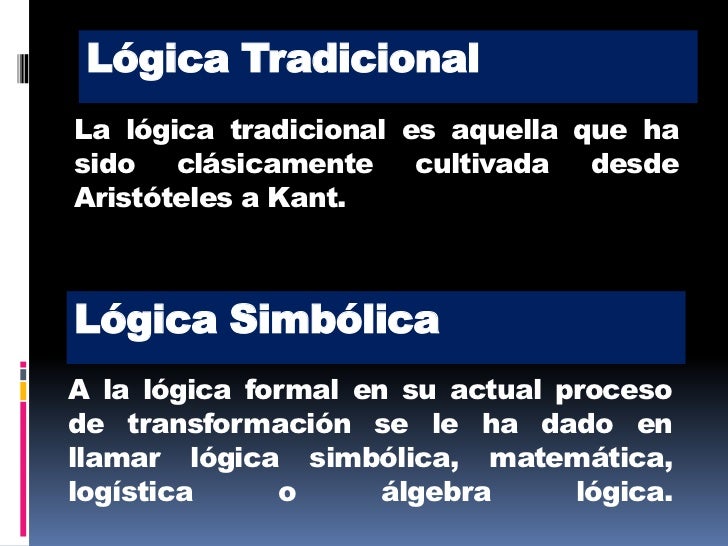 Presentación ii parte lógica formal