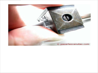 y repito las operaciones como con el otro conector. El
cable está acabado
 