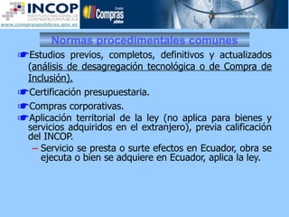 PRESENTACION COMPRAS PUBLICAS | PPT