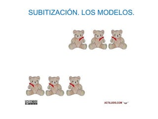 SUBITIZACIÓN. LOS MODELOS.

 