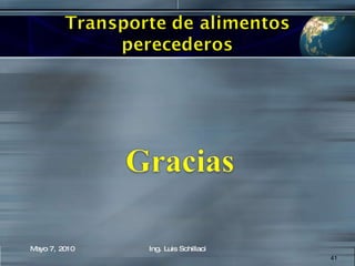 Mayo 7, 2010 Ing. Luis Schillaci 