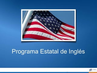 Programa Estatal de Inglés 