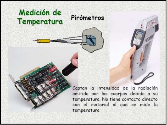 Presentación instrumento de medición y medición de temperatura