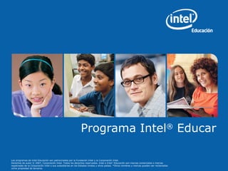 Programa Intel ®  Educar 