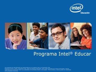 Programa Intel® Educar 