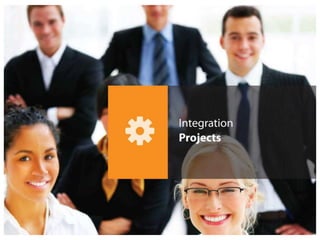 www.intellego.com.mxwww.intellego.com.mxwww.grupointellego.com
BUSINESS SOLUTIONS
ENTERPRISE RESOURCE PLANNING (ERP/ GRP)
Ayudamos a nuestros clientes en la implementación de los sistemas de planificación de recursos
empresariales (o ERP por sus siglas en ingles, Enterprise Resource Planning) para integrar la
información y manejar los negocios asociados con las áreas de administrativas, comerciales, las
operaciones de producción y distribución.
HUMAN CAPITAL MANAGEMENT (HCM)
Ayudamos a nuestros clientes a implementar soluciones para mejorar sus procesos operativos, de
gestión y servicios para la administración del capital Humano. Nuestra asesoría incluye la
administración de personal, gastos de viajes y rendiciones, planificación de costos, evaluaciones de
desempeño, gestión de remuneraciones, perfiles de empleados, reportes, administración de
desempeños, etc.
CUSTOMER RELATIONSHIP MANAGEMENT (CRM)
Ayudamos a incrementar las capacidades competitivas de nuestros clientes en sus procesos de
negocios y la gestión de oportunidades de venta, marketing y servicio a clientes, con soluciones CRM
implementadas por profesiones de excelencia y tecnologías de punta.
SUCCESSFACTORS
Contribuimos a que nuestros clientes dispongan de lo último en soluciones de software de ejecución
de negocios, para obtener los máximos resultados comerciales. Potencia el desarrollo de información
fundamental en la organización mediante sus módulos de alineación de negocios y gestión del
desempeño.
 