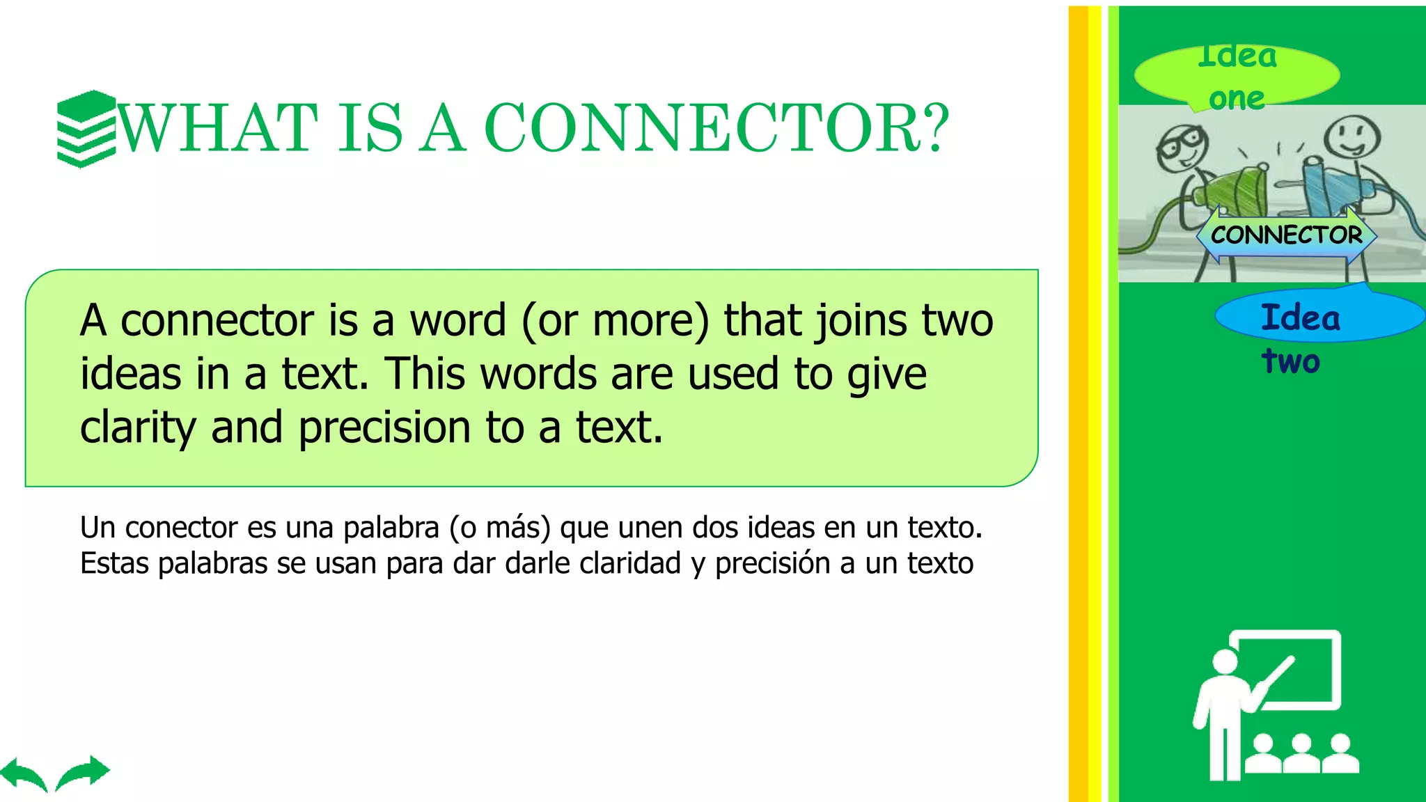 Connectors in English | PPTX