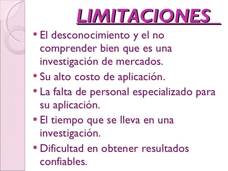 Presentación investigación de mercados