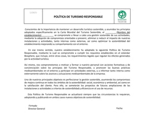 Los estudios sobre tendencias del consumidor turístico inciden en cuatro puntos, todos ellos interconectado y relacionados con el proyecto:“How green was my travel”. La incorporación de la sostenibilidad en la experiencia turística. “Mi contribución al hacer turismo”. Denominado “volunturismo”, muy relacionado con la tendencia anterior.“Medios sociales y turismo”. Un nuevo canal de comunicación y marketing con alto potencial, sobre todo en nuevas generaciones.“Autenticidad de la experiencia turística”. Conocimiento de lo local, lo real del destino, experiencias únicas, personalizadas y de alto valor añadido. 