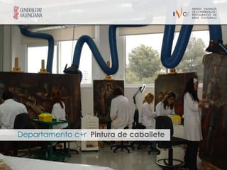Departamento c+r Pintura de caballete
 