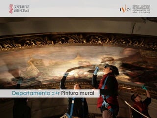 Departamento c+r Pintura mural
 