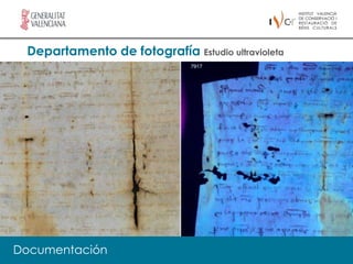 Departamento de fotografía Estudio ultravioleta




Documentación
 