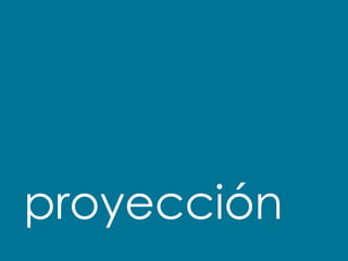 proyección
 
