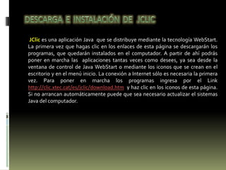 Presentación JClic | PPTX
