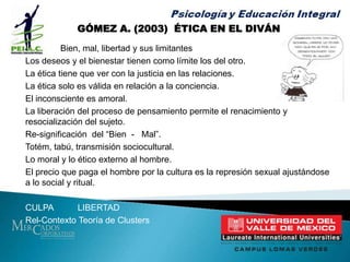 	La ética humanista contra ética autoritaria.	Las normas van en función del criterio ético estudiado.Ética autoritaria: La autoridad determina el bien y el mal.           Humanista: El hombre se determinaAutoridad: Existe función entre tener autoridad dictatorial o no tener autoridad.La autoridad racional tiene su fuente en la competencia. Adecuación en el desempeño del rol. Requiere continuos escrutinios y críticas.Temporal y depende de su funcionamiento.   Equidad. 