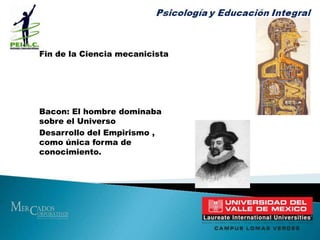 Mecánica	Dualismo		Disyuntivo		Lineal