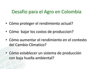 Presentación joe tohme casa abierta ciat 2013