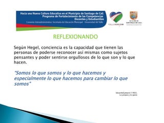 GARANTIA DE LA CALIDAD"... el conjunto de acciones sistemáticas y continuas tendientes a incrementar los conocimientos y saberes para que los alumnos mediante evaluación y monitoría de la Calidad,mejoren el diseño, el desarrollo de las conductas y actitudes tecnicas"