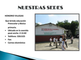 VISIONSer líder a nivel nacional e internacional en la promoción de la convivencia pacífica, la atención a la diversidad, el respeto por el medio ambiente y la incorporación de los avances científicos, técnicos y  tecnológicos, en los procesos educativos.FILOSOFIA INSTITUCIONAL