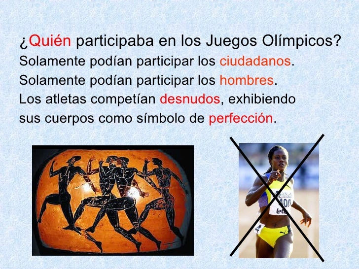 Presentación juegos olímpicos