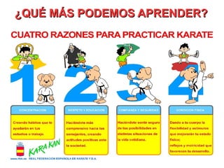 Presentación karate