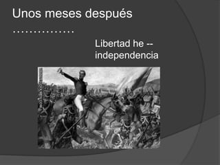 Semanas mas tarde……..