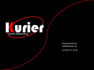 www.kurier.es
info@kurier.es
+34 954 17 32 96
 